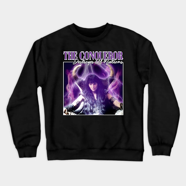 Xena The Conqueror Crewneck Sweatshirt by CharXena